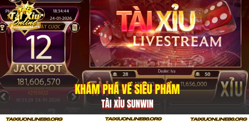 Khám phá về siêu phẩm tài xỉu Sunwin
