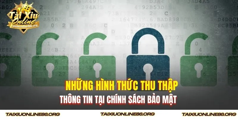 Những hình thức thu thập thông tin tại chính sách bảo mật