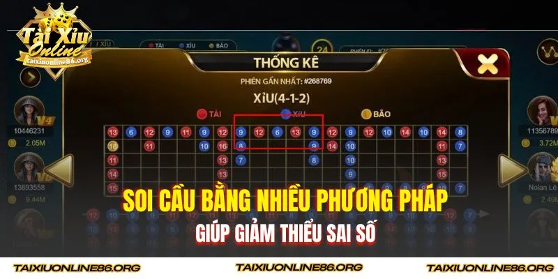 Soi cầu bằng nhiều phương pháp giúp giảm thiểu sai số